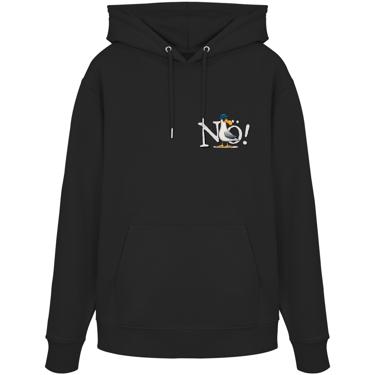 Nö Kein Bock Möwe - Organic Hoodie
