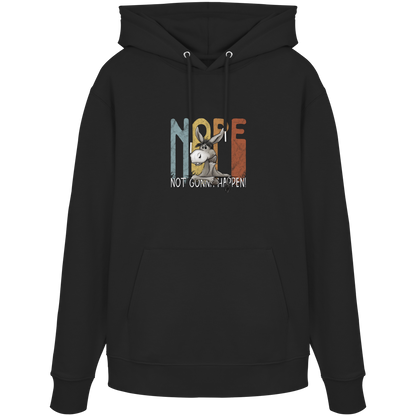 Nope | bockiger Esel - Organic Hoodie