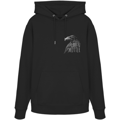Rabenmutter schwarze Krähe Rabe - Organic Hoodie