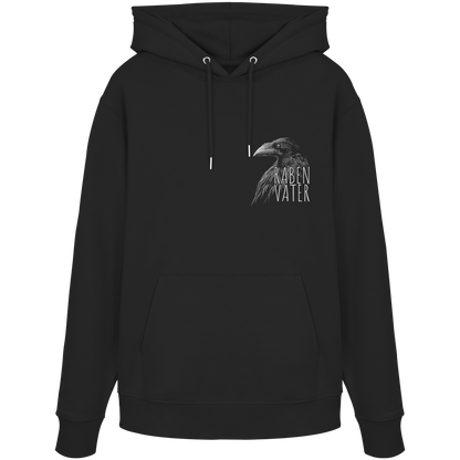 Rabenvater schwarzer Rabe Krähe - Organic Hoodie