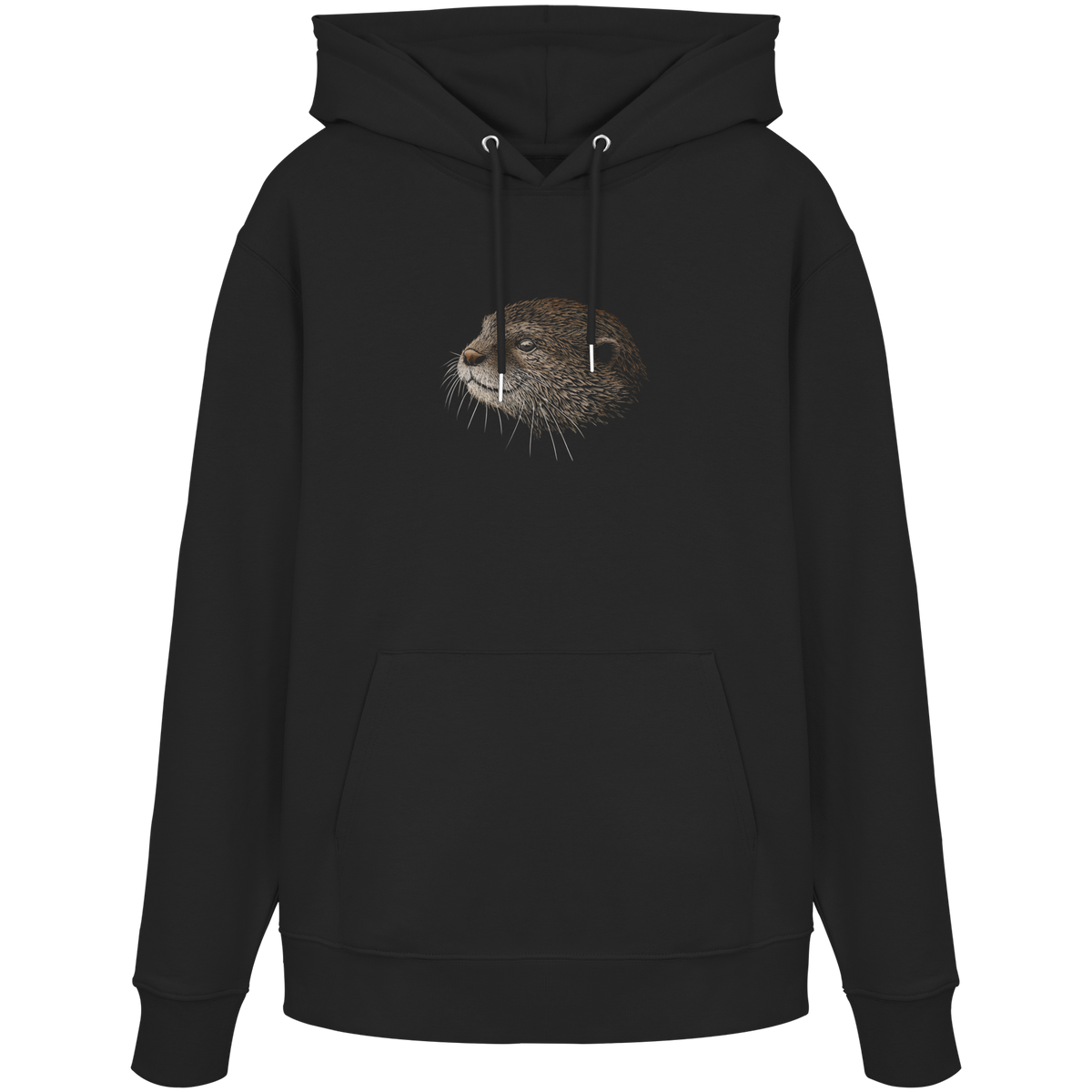 Otter Bleistift Zeichnung KritzelKunst - Organic Hoodie