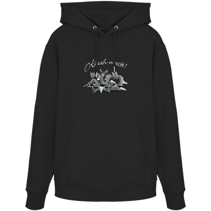 Kraah-masté! Yoga Raben Krähen - Organic Hoodie