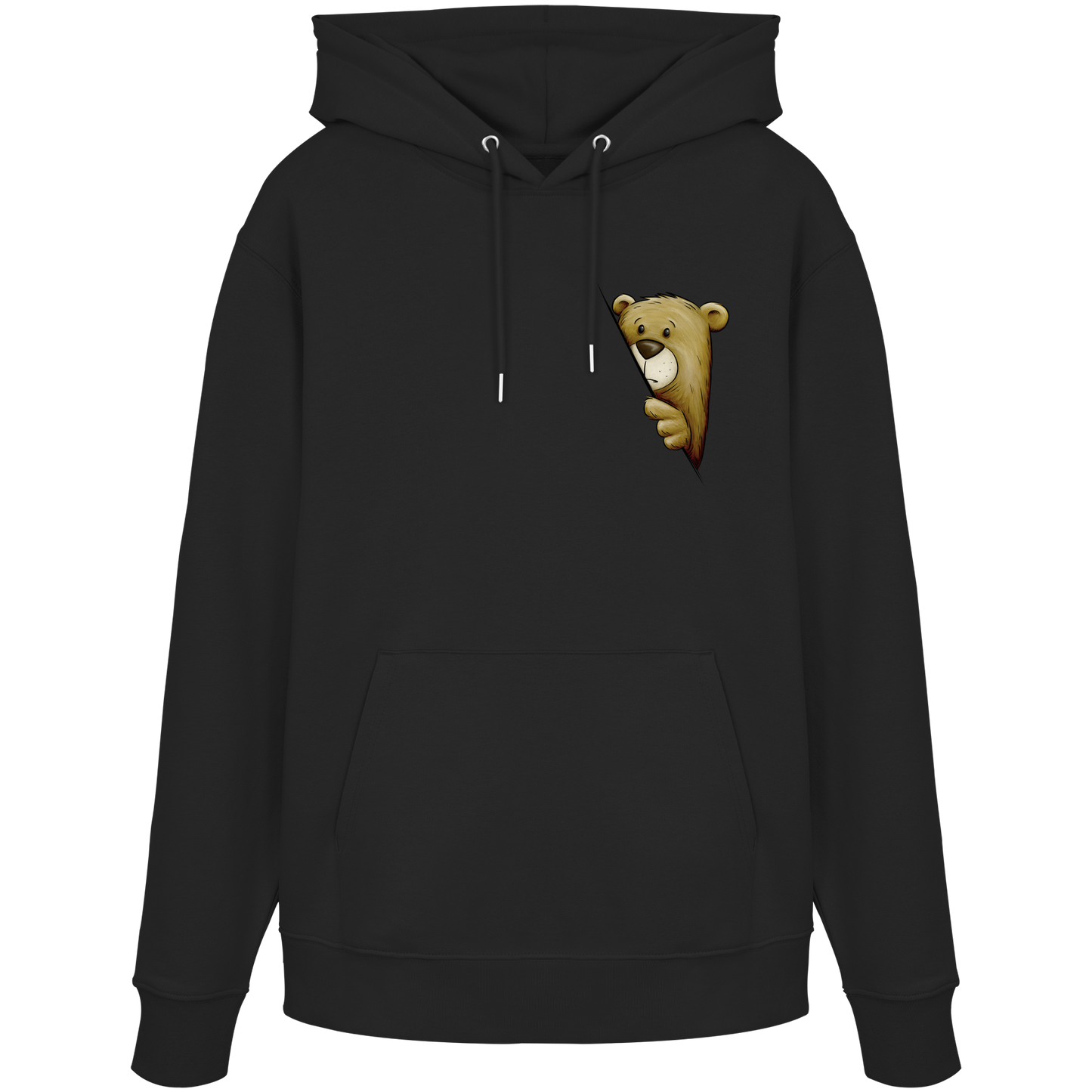 Funky Bär Illustration - Organic Hoodie