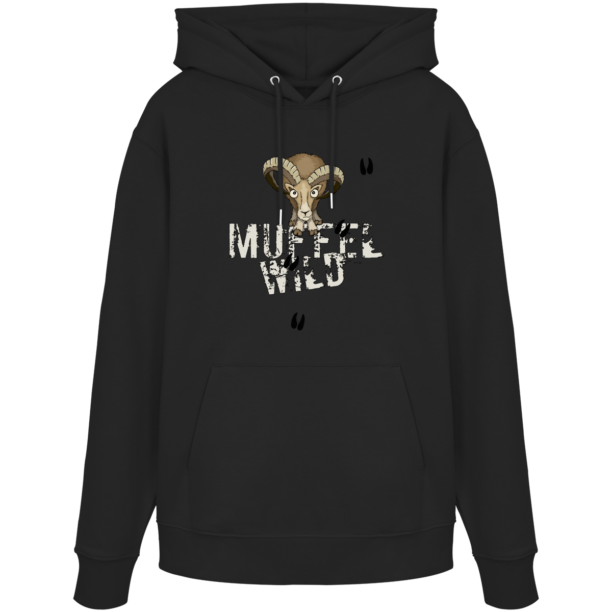Muffel Wild Mufflon - Organic Hoodie