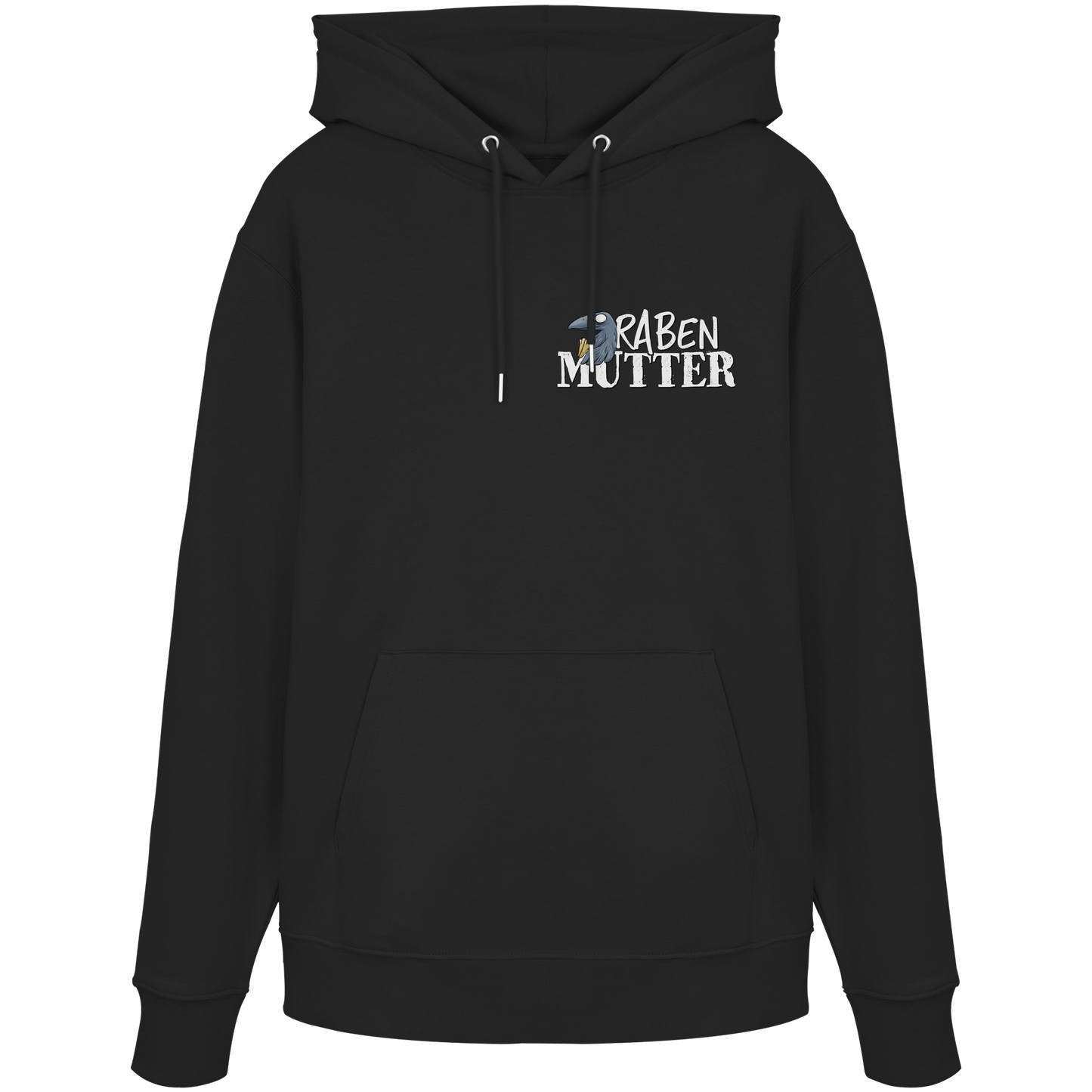 Rabenmutter Krähenmama - Organic Hoodie