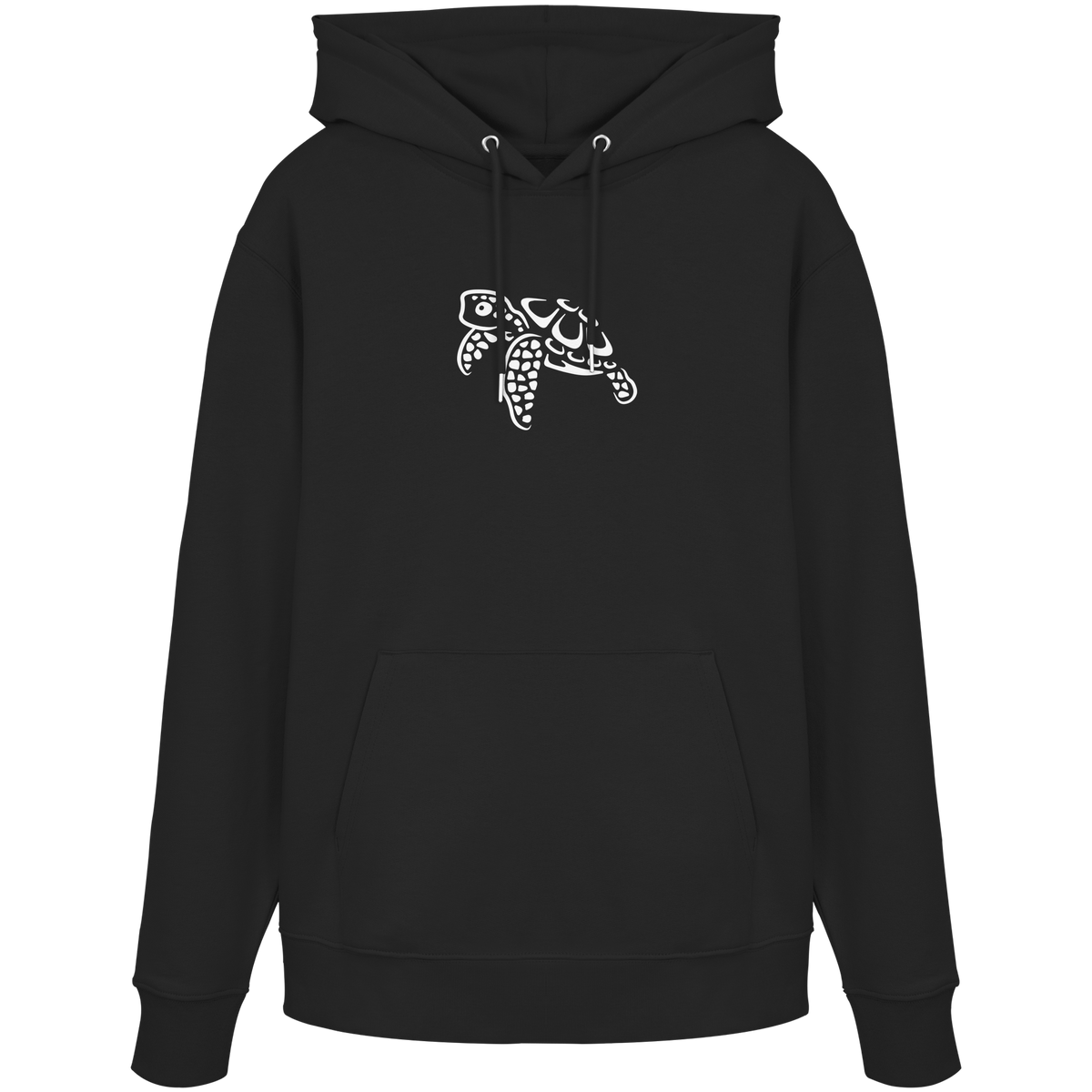 schwimmende Meeres-Schildkröte - Organic Hoodie