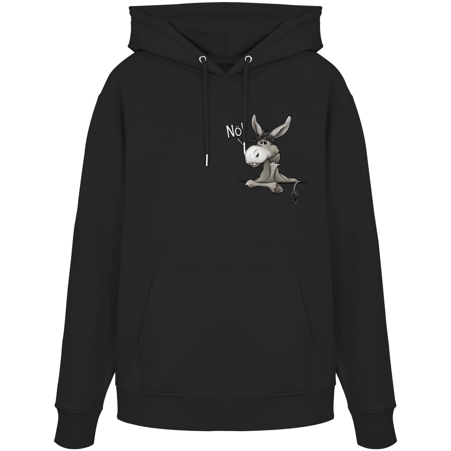 Nö! Störrischer Esel - Organic Hoodie