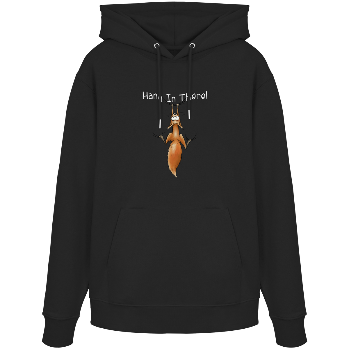 Hang In There | Lässiges Eichhörnchen - Organic Hoodie