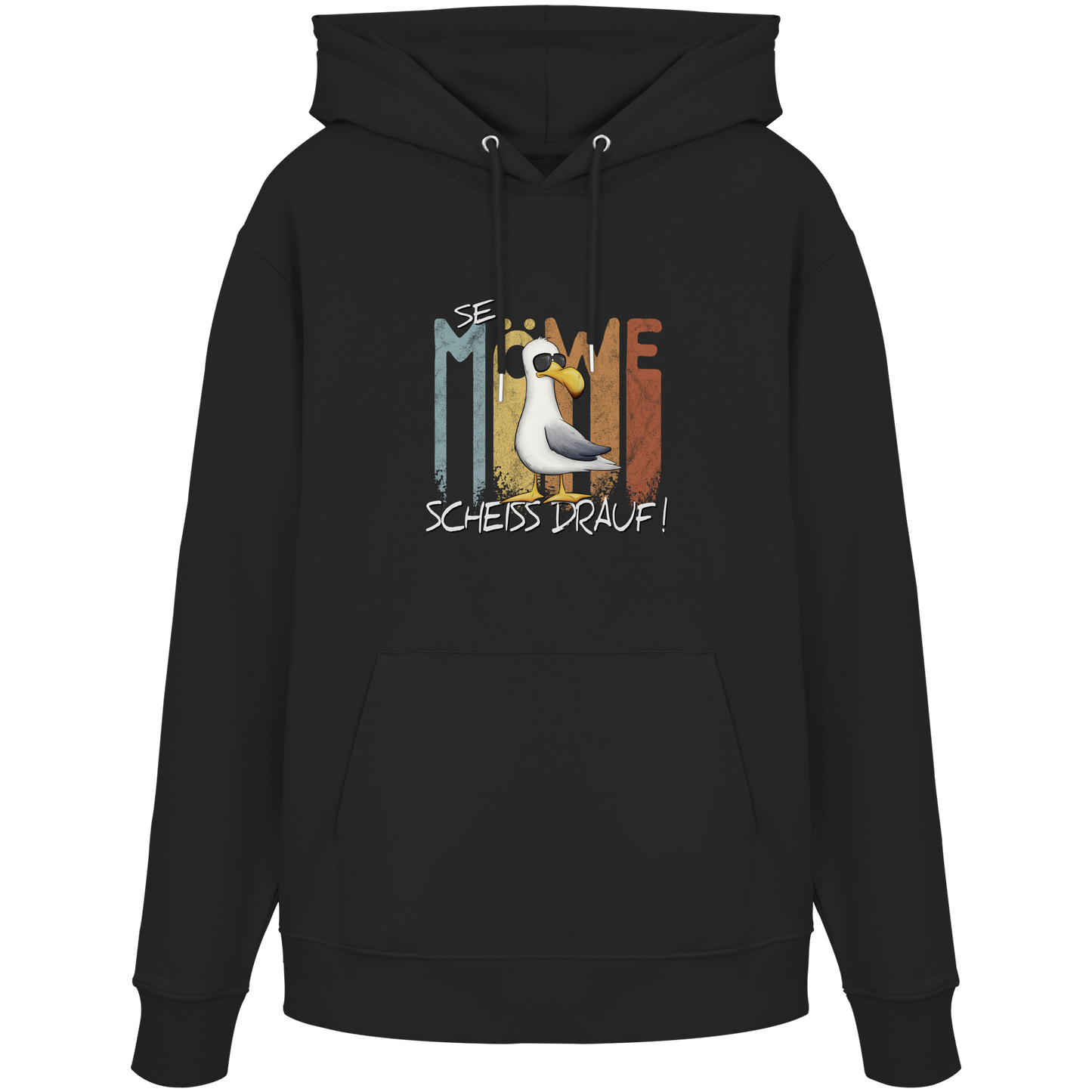 Sei Möwe Scheiß Drauf  - Organic Hoodie