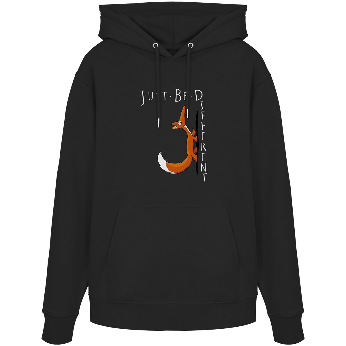 Just Be Different | Sei Anders, kleiner Fuchs - Organic Hoodie