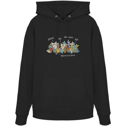Nope, Nee, Nö Katzen - Organic Hoodie