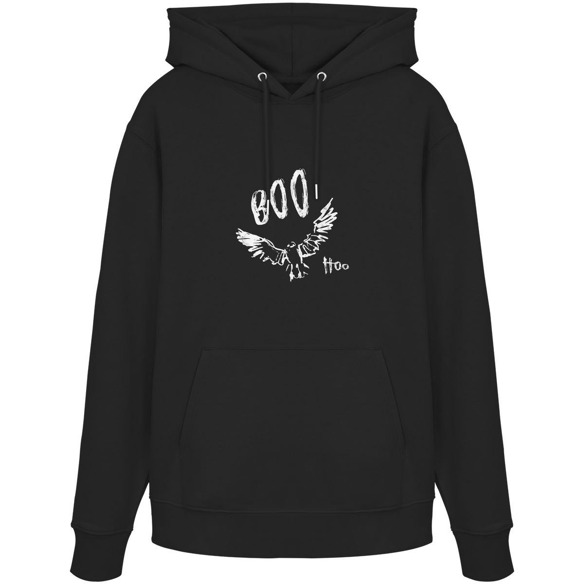 Boo Hoo! Fliegende Eule  - Organic Hoodie
