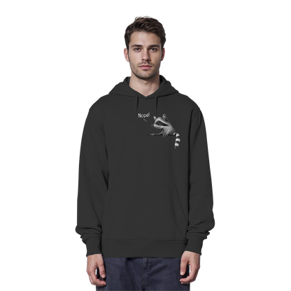 Nope! Frecher verwegener Waschbär - Organic Hoodie