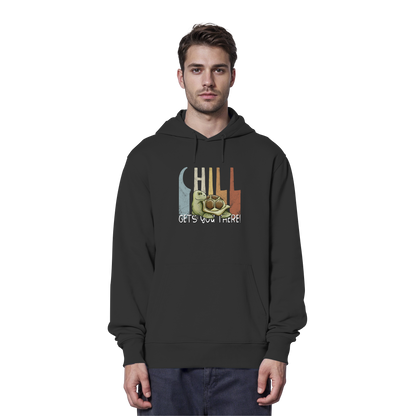 Gechillt gemütliche Schildkröte - Organic Hoodie