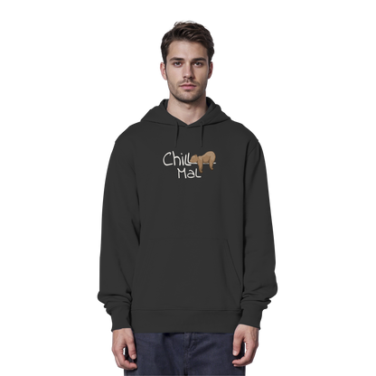 Chill Mal schläfriger Braunbär - Organic Hoodie