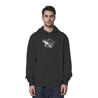 Whale, Hello There | Buckelwal - Organic Hoodie