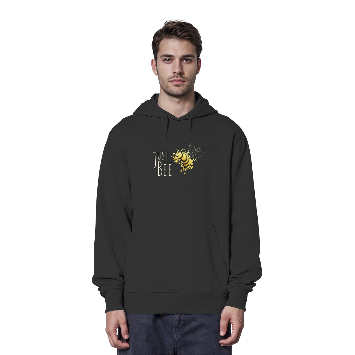 Just Bee, kleine Honig-Biene - Organic Hoodie