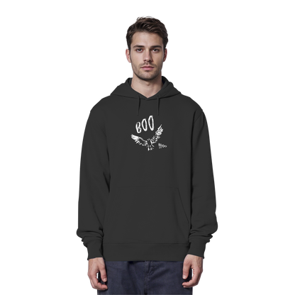 Boo Hoo! Fliegende Eule  - Organic Hoodie