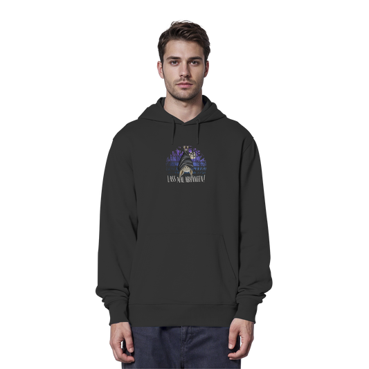 Lass mal abhängen Fledermaus - Organic Hoodie