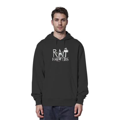 Rat Happens Ratten - Organic Hoodie