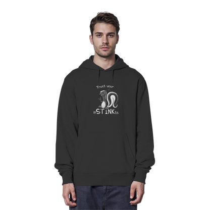 Trust Your inSTINKts Stinktier Humor - Organic Hoodie