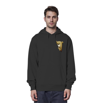 Funky Bär Illustration - Organic Hoodie