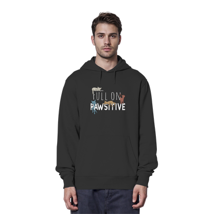 Full On Pawsitive! Gechillte Katzen - Organic Hoodie