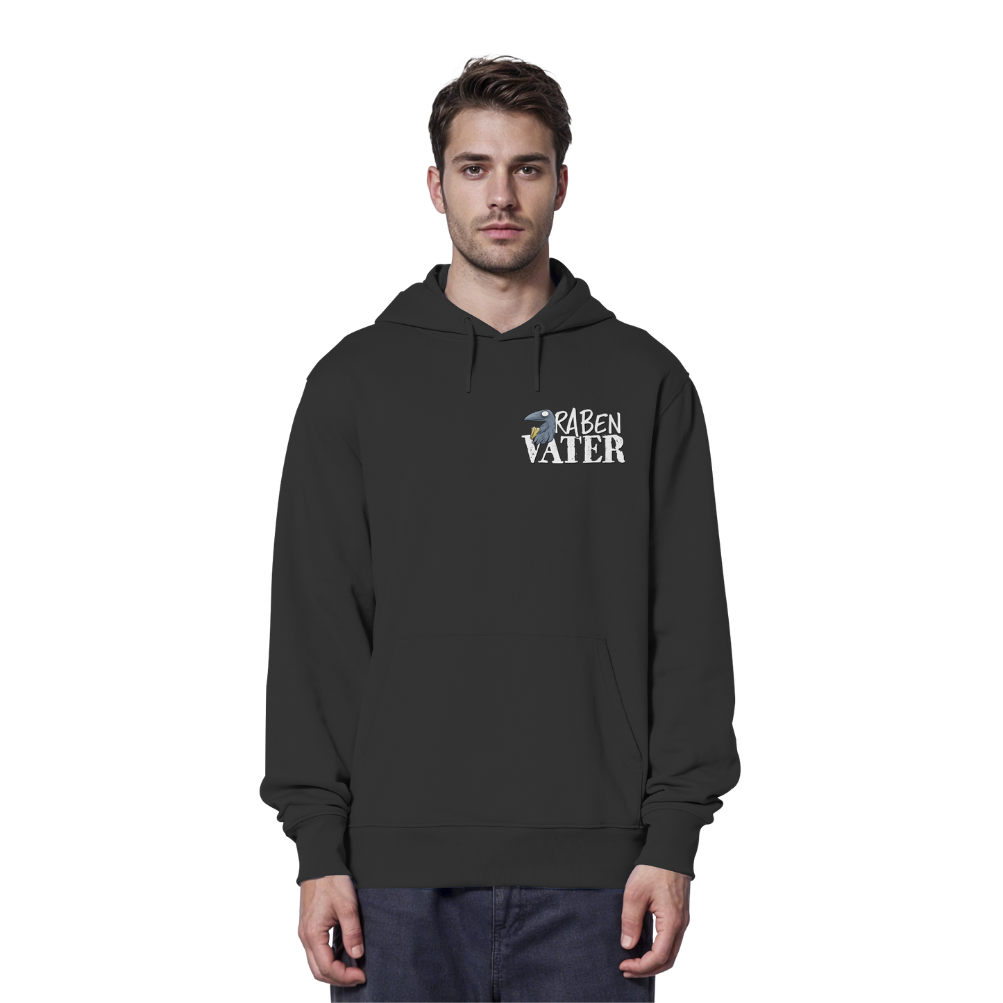 Rabenvater Krähenpapa - Organic Hoodie