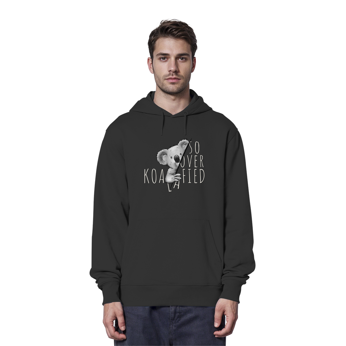 So Over-Koalafied Koala - Organic Hoodie