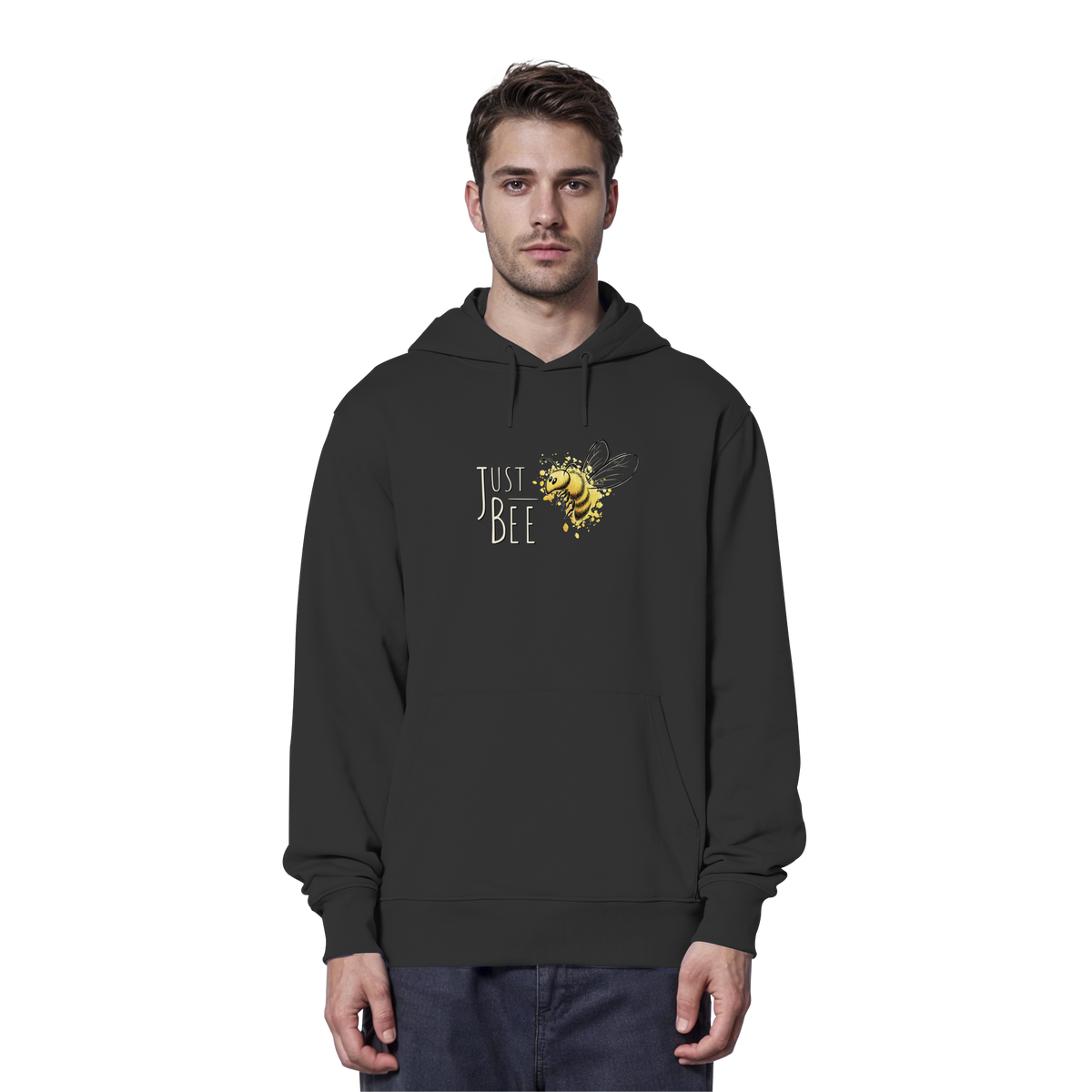 Just Bee, kleine Honig-Biene - Organic Hoodie