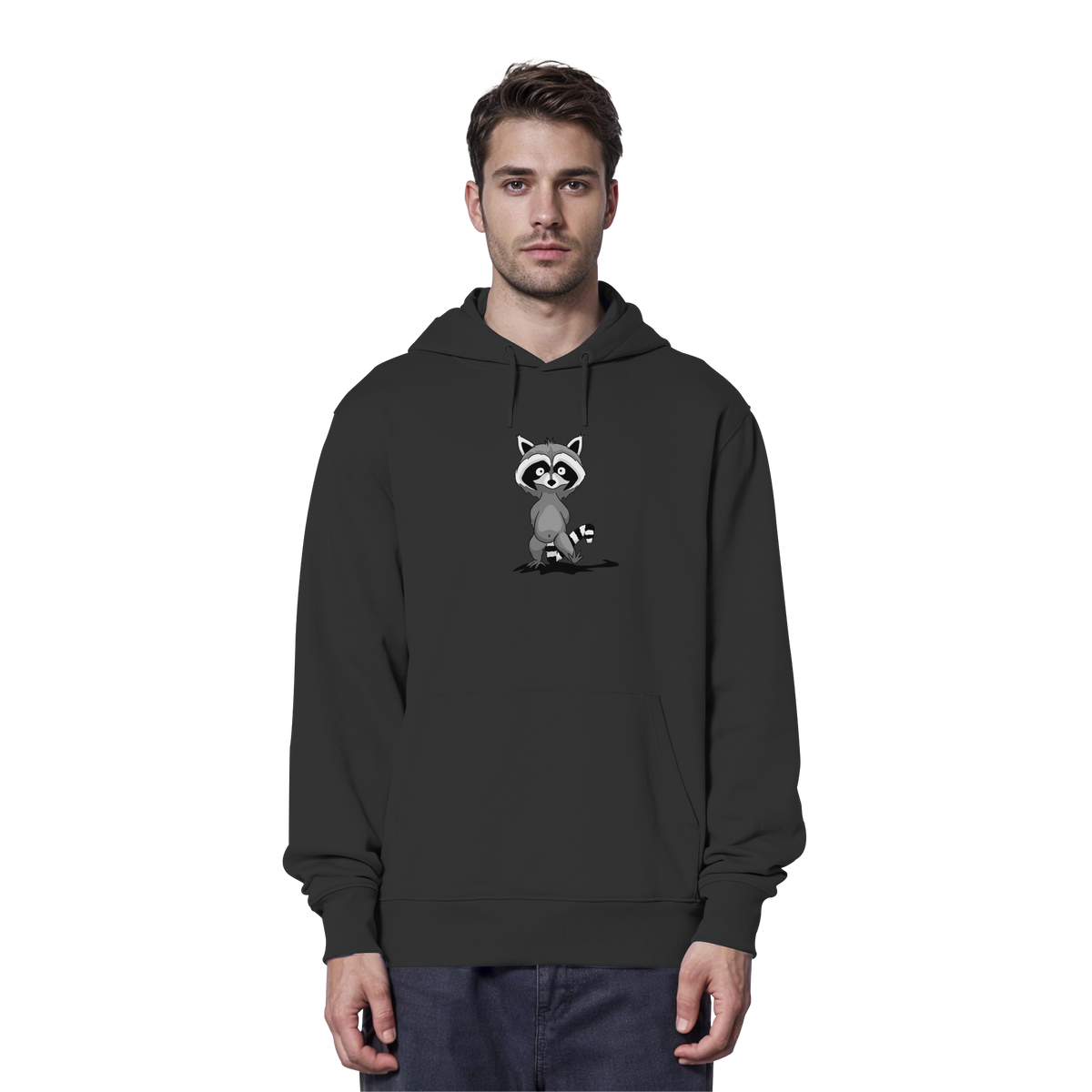 Frecher kleiner Waschbär - Organic Hoodie