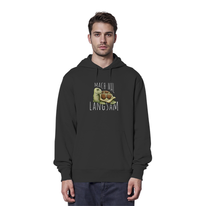 Mach mal langsam Schildkröte - Organic Hoodie