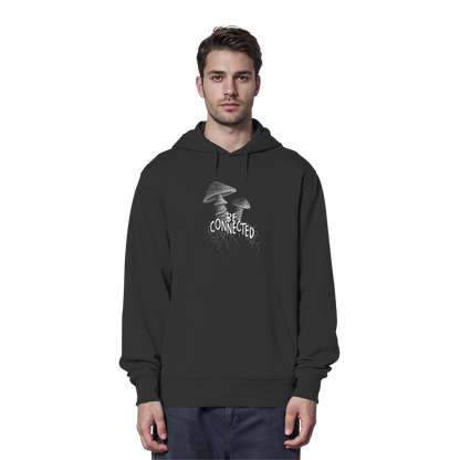 Be Connected Panther-Pilz - Organic Hoodie