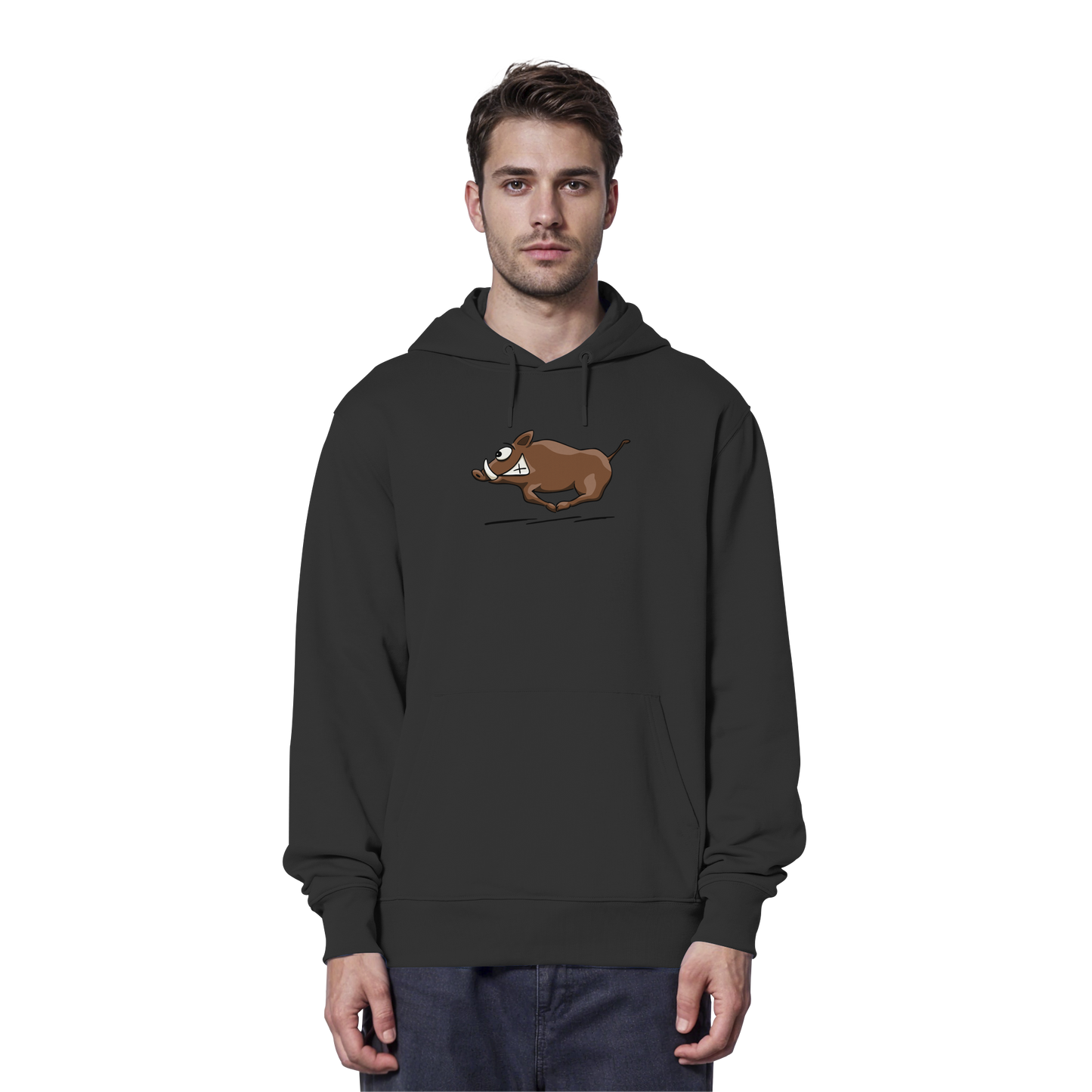 sauwildes Wildschwein | Wildsau  - Organic Hoodie