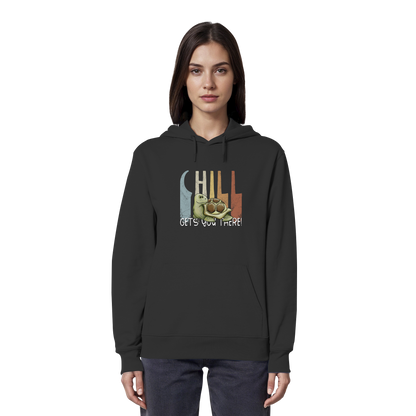 Gechillt gemütliche Schildkröte - Organic Hoodie