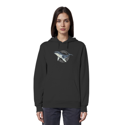 Whale, Hello There | Buckelwal - Organic Hoodie