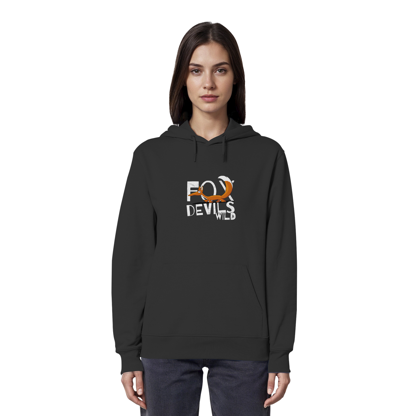 Fox-Devils-Wild Fuchs - Organic Hoodie