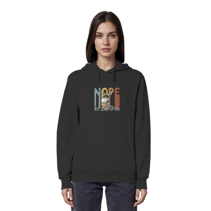 Nope | bockiger Esel - Organic Hoodie