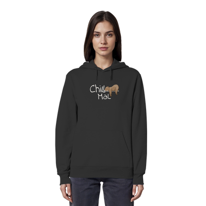 Chill Mal schläfriger Braunbär - Organic Hoodie