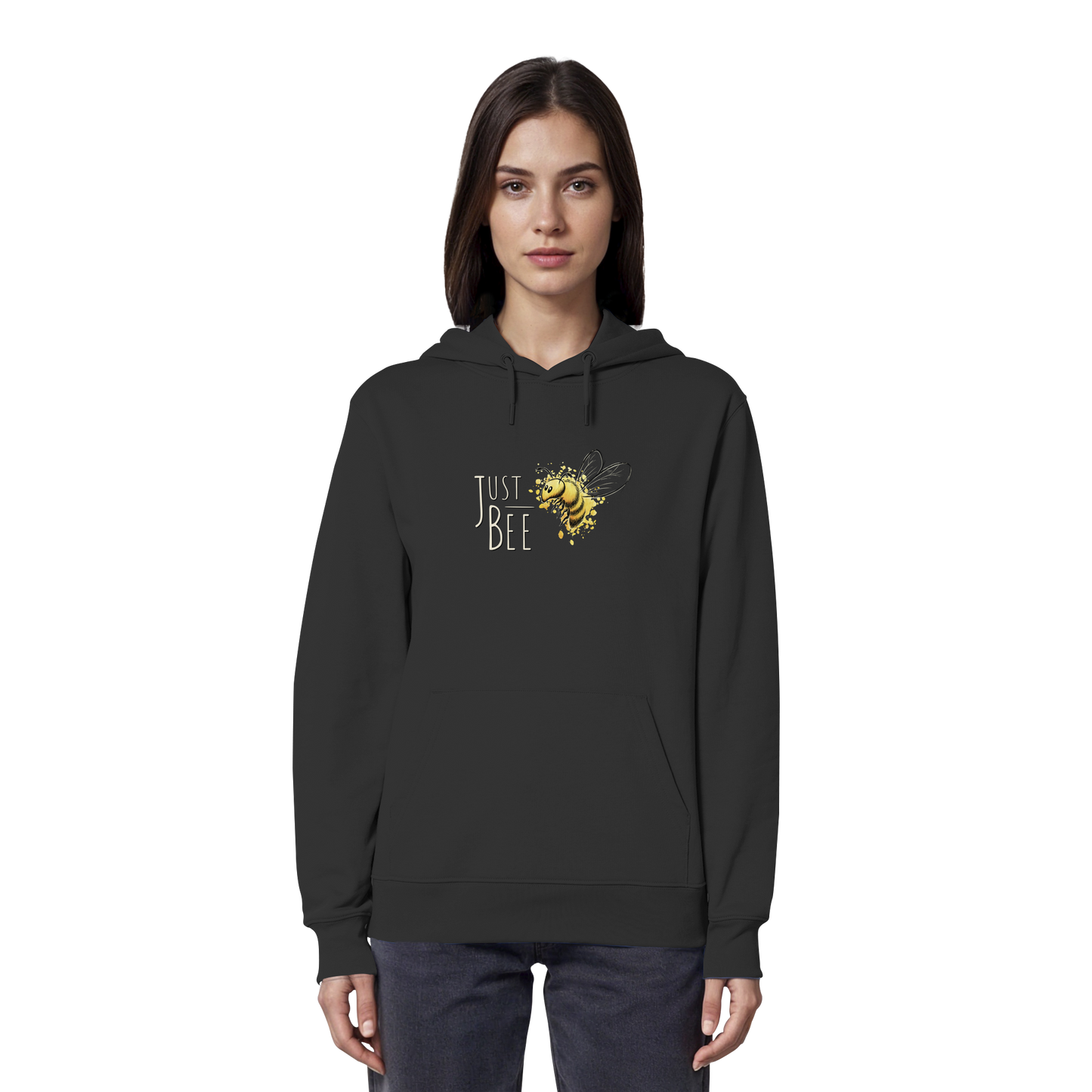 Just Bee, kleine Honig-Biene - Organic Hoodie