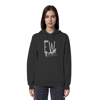Ew, People. Sarkastische Katzen - Organic Hoodie