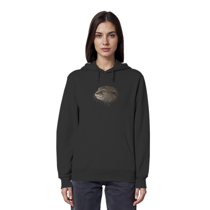 Otter Bleistift Zeichnung KritzelKunst - Organic Hoodie