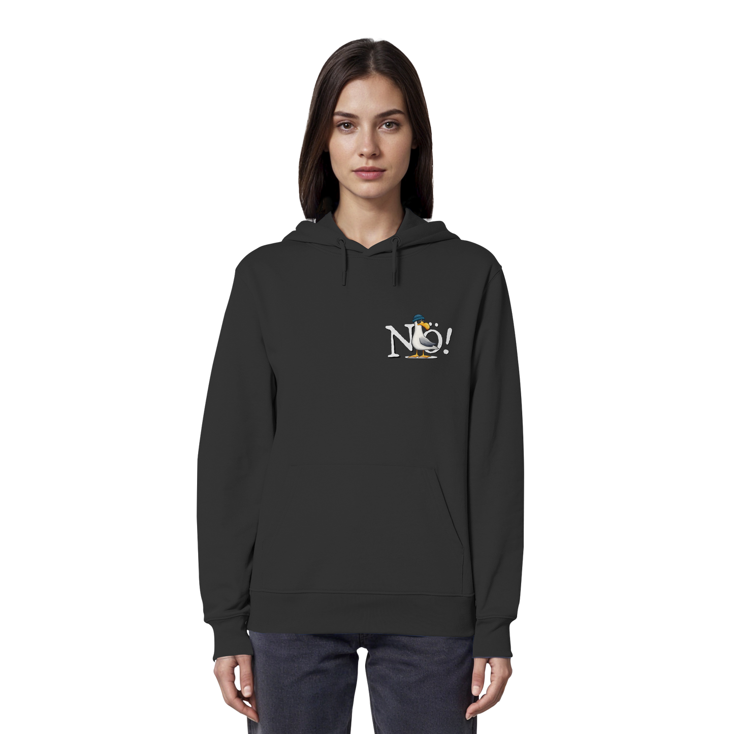 Nö Kein Bock Möwe - Organic Hoodie