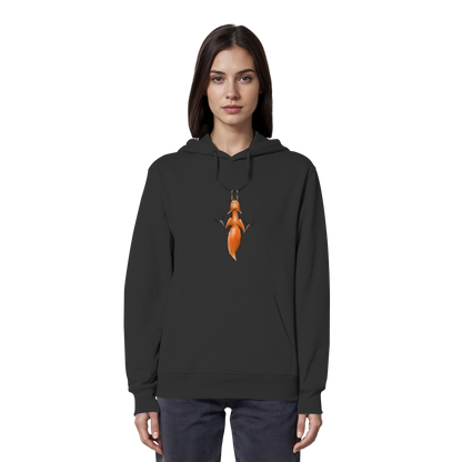 Rotes Eichhörnchen hängt ab - Organic Hoodie