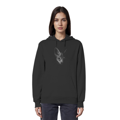 Fuchs Kritzelkunst Illustration - Organic Hoodie