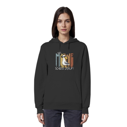Sei Möwe Scheiß Drauf  - Organic Hoodie