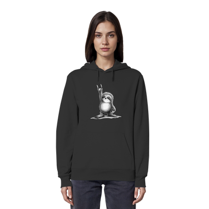 Rock On Party Faultier - Organic Hoodie