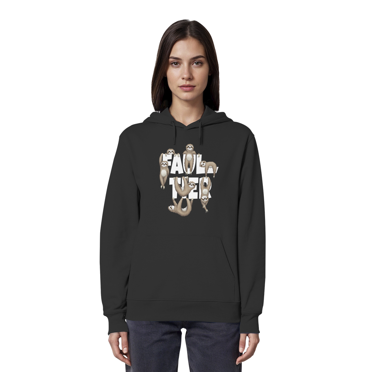 Viele gechillte Faultiere - Organic Hoodie