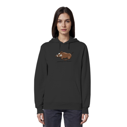 sauwildes Wildschwein | Wildsau  - Organic Hoodie