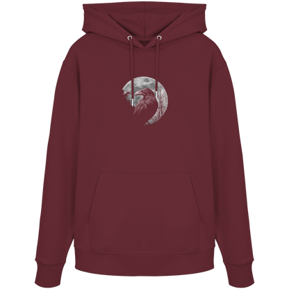 Vollmond-Rabe - Organic Hoodie